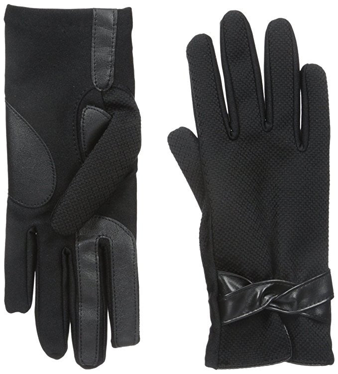 Isotoner Dobby Stretch SmarTouch Tech Gloves