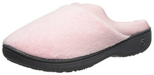 Isotoner Women's Classic Microterry Hoodback Slippers, Petal Pink, 7.5/8