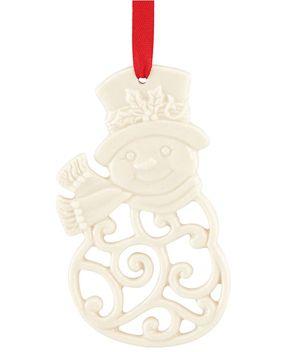 Lenox Snowman Charm Ornament