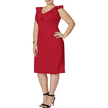 Love Squared Trendy Plus Size Ruffled Bodycon Dress 1X