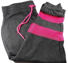 Material Girl Juniors Mesh-Inset Sweatpants Charcoal