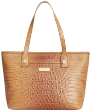 Marc Fisher Day by Day Croco Shopper Camel