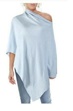 Modena Womens Boatneck Pullover Poncho