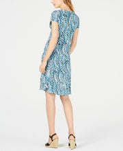 NY Collection Petite Printed Cap-Sleeve Dress PXS