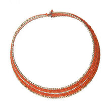Collection XIIX Seed Bead Wrap Choker Necklace