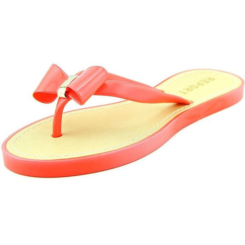 Report Jenski Synthetic Thong Sandal Coral Size 6M