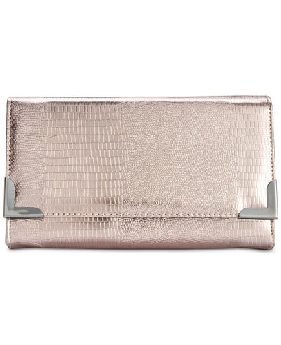Style&co. Exotic Diane Clutch Pewter