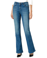 Style & Co. Womens Plus Size Low Rise Rayon Denim Flare Jeans 16S