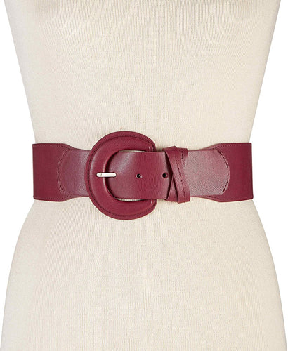 Style & Co Double Keeper Lizard-Embossed Stretch Belt