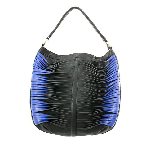 Sondra Roberts Fan Hobo Black/Blue
