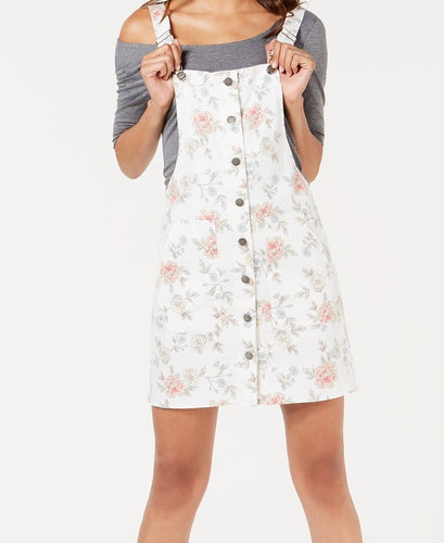 Tinseltown Juniors' Floral Printed Skirtall XS