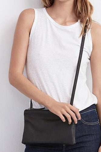 Velvet by Graham and Spencer Evelyn Crossbody Leather Bag