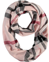 V. Fraas Loop Plaid Scarf